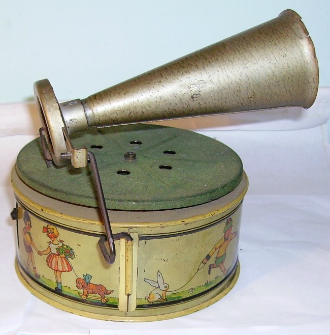 1930's Lemiphone German tinplate toy gramophone Phonograph eBay